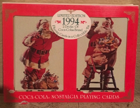 02538-2 € 12,50 coca cola 2 stokken speelkaarten in ijzeren blikje 1994.jpeg